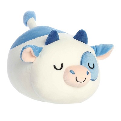 Aurora Small Blythe Blueberry Milk Mooples Squishy Stuffed Animal Blue 7"