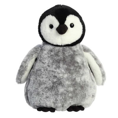 Aurora Medium Pippy Penguin Holiday Festive Stuffed Animal Gray 11"