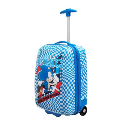 Sonic the Hedgehog Kids’ 18” Hard-Side Carry-On Luggage