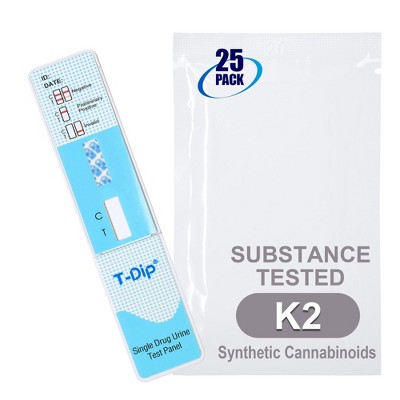 Mintegrity [25pk] - Synthetic Cannabinoids (K2) Single Panel Drug Tests Card, Single Panel K2 Screen Urine Drug Test Card | MT-WDOA-K2