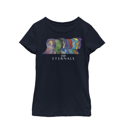Girl's Marvel Eternals Silhouettes T-Shirt