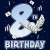 Boy's Harry Potter Hedwig 8th Birthday T-Shirt - 2 of 4