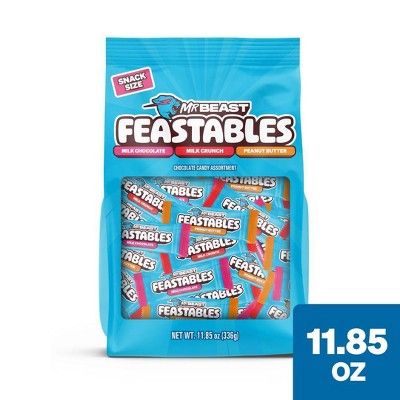 Feastables MrBeast Chocolates Variety Pack - 11.85oz/28ct