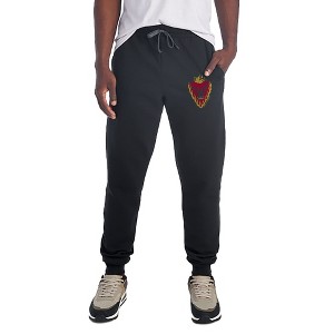 Game of Thrones Stannis Baratheon Sigil Unisex Jogger Sweatpants with Pockets for Men and Women Black - 1 of 4