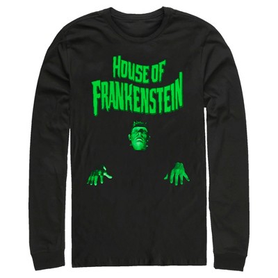 Men's Universal Monsters House of Frankenstein Creation Long Sleeve Shirt