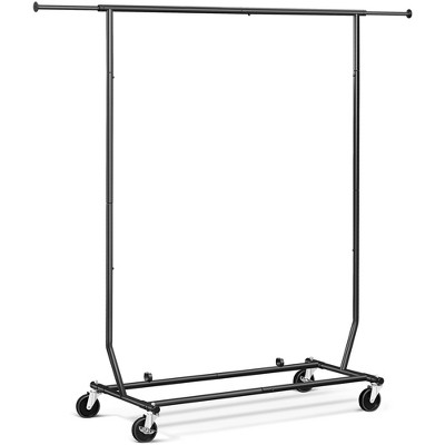 Yaheetech Adjustable Garment Rack Clothing Rack Black