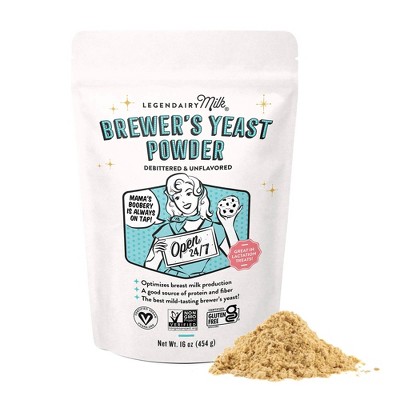 Legendairy Milk Brewer's Yeast Powder - Unflavoured - 16oz