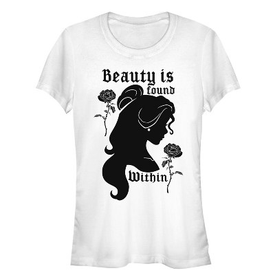 Juniors Womens Beauty and the Beast Within T-Shirt