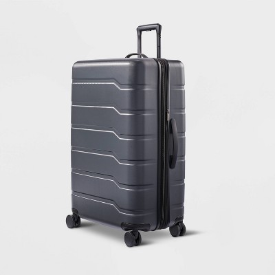 Hardside Large Checked Spinner Suitcase - Open Story™