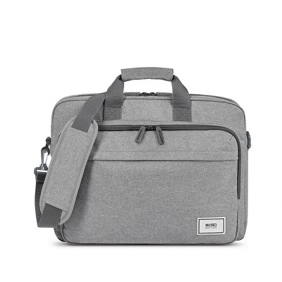 Solo New York Re:New Recycled 15.6" Laptop Briefcase - Gray