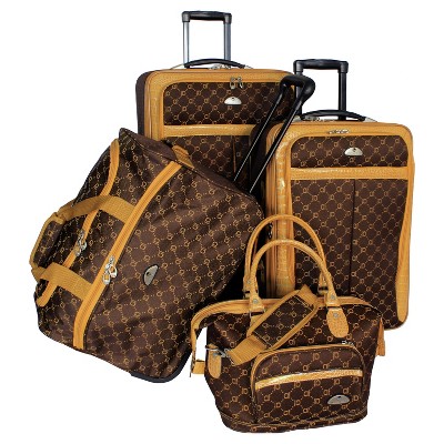 American Flyer Signature 4pc Softside Luggage Set