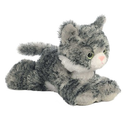Aurora Small Lily Mini Flopsie Adorable Stuffed Animal Gray 8"