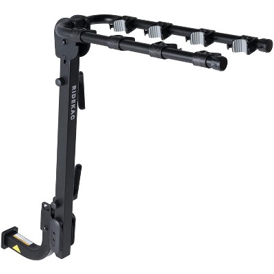 KAC S4 2" Hitch Mounted 4-Bike Suspension Bike Rack w/Locking Mechanism, Black