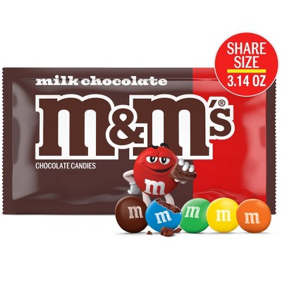 M&M'S Milk Chocolates King Size Candy Bag - 3.14oz