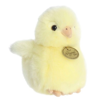 Aurora Small Ameraucana Chick Miyoni Tots Adorable Stuffed Animal Yellow 5.5"