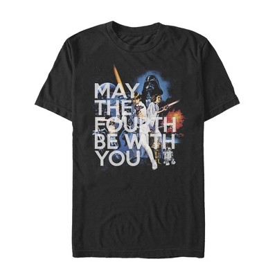 Men's Star Wars May the Fourth Classic Scene T-Shirt