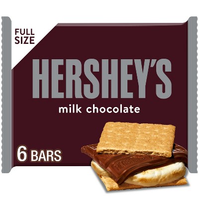 Hershey's Milk Chocolate Candy Bar - 6ct