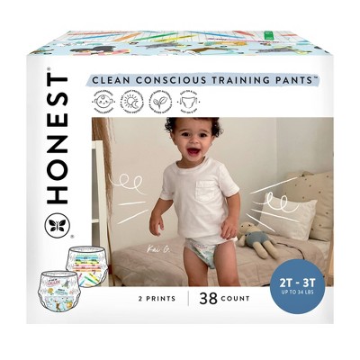 The Honest Company Clean Conscious Disposable Training Pants - (Select Size and Pattern)