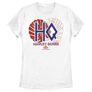 Women's The Suicide Squad Harley Quinn Leaf Logo T-Shirt - 1 of 4