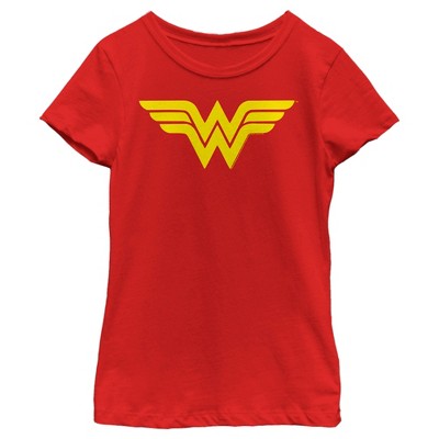 Girl's Wonder Woman Classic Logo T-Shirt