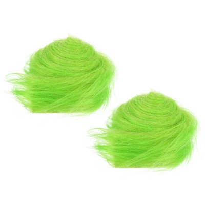 Unique Bargains DIY Crafts Christmas Halloween Gnome Beard Fluffy Plush Artificial Fur Ribbon