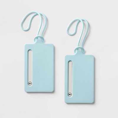 2pk Silicone Luggage Tag - Open Story™