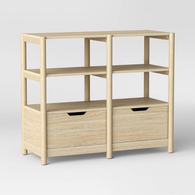 32" Scandi Small Bookcase Natural - Room Essentials™