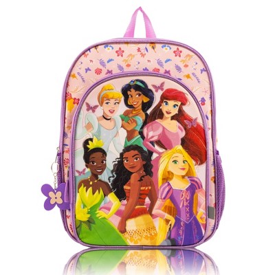 Disney Kids' Single 16" Backpack - Princess with Moana