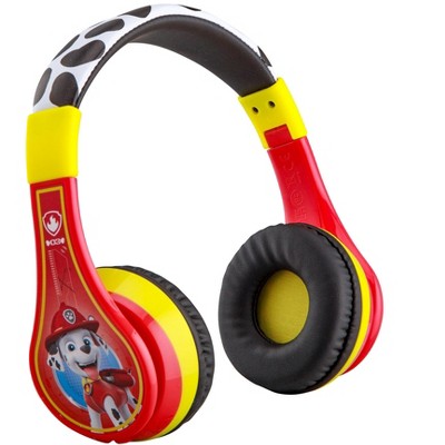 eKids Paw Patrol Bluetooth Headphones (Marshall) - Red (PW-B52MA.EXV1OL)