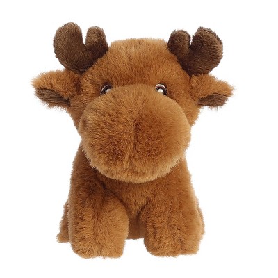 Aurora Mini Moose Eco Nation Eco-Friendly Stuffed Animal Brown 4.5"