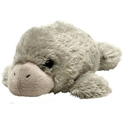 Wild Republic Hug'ems Manatee Stuffed Animal, 7 Inches