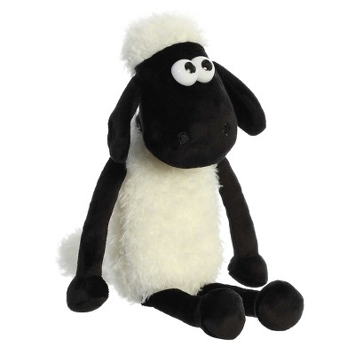 Aurora Medium Shaun The Sheep Playful Stuffed Animal White 11"