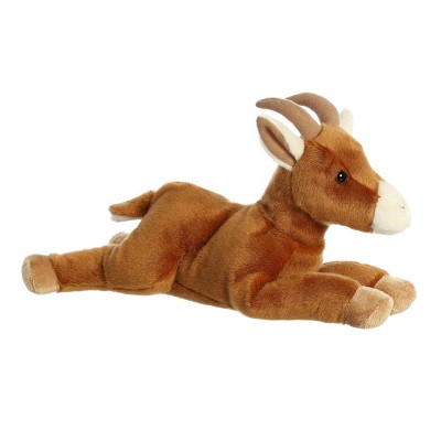 Aurora Medium Gemma Goat Flopsie Adorable Stuffed Animal Brown 12"