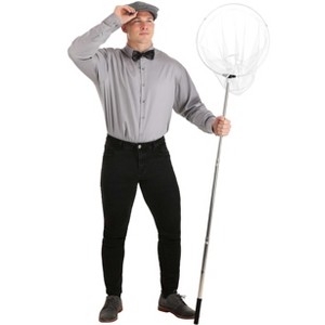 HalloweenCostumes.com   Men  Dog Catcher Costume Kit for Kids and Adults, Black/Gray/Gray - 1 of 4