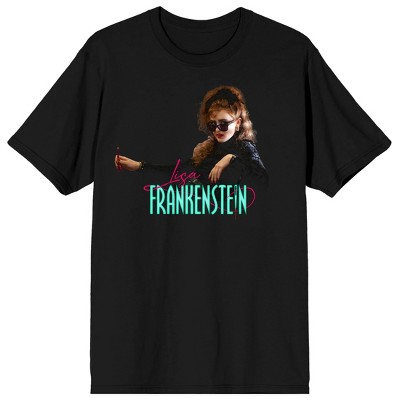 Lisa Frankenstein Adult Black Short Sleeve Tee