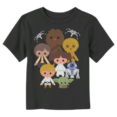 Toddler's Star Wars Cute Cartoon Rebels T-Shirt