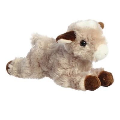Aurora Small Paisley Goat Mini Flopsie Adorable Stuffed Animal Brown 8"