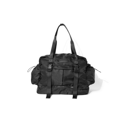 Blogilates Gym Bag - Black: Nylon & Polyester, Zipper Closure, Yoga Mat Holder