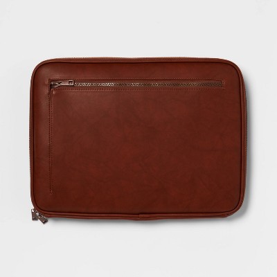 Faux Leather Laptop Bag Case - Threshold™