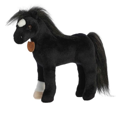 Aurora Medium Showstoppers Thoroughbred Breyer Exquisite Stuffed Animal Black 11.5"